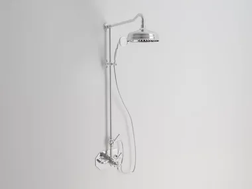 BEATRICE - Wall-mounted thermostatic shower panel with overhead shower by Park Avenue - view 2